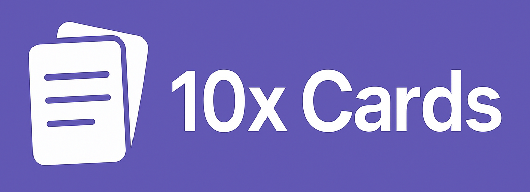10x Cards Logo